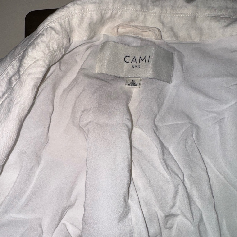 Cami NYC Linen Silk Blazer Small - Picture 6 of 7